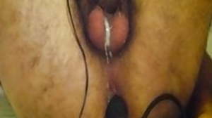 Italian boy cumming with inflatable reverberating