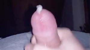 Huge massive cumshot (Slow Motion)
