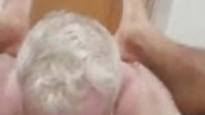 Dad smell and eat ass balls