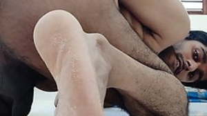 Cute Brazilian twink fucks his ass