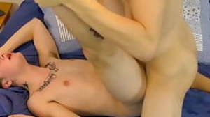 Hot twink Skyler Dallon raw fucked after racy