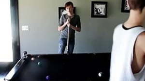 Tattooed hunk Elijah Young invites two friends for