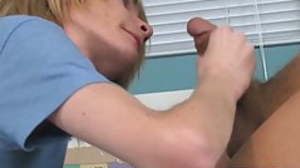 Young Preston Andrews has his big cock sucked