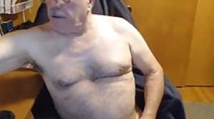 Daddy cums on cam