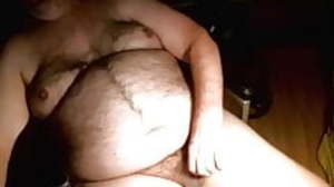 Daddy strokes on cam