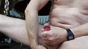 exhibitionist jerking in public assfingering