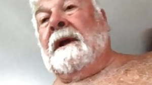 Daddy cums on cam