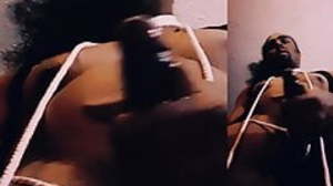 Cum along with me. Solo bondage cum show.