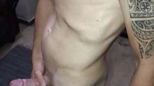Twink Twunk wanting and jerking slowly