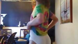 Brittle Girly Twink Teases nigh Tighty Whities