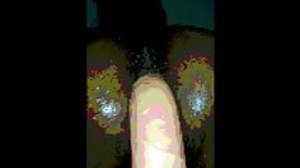 Dildo maserbating bubble butt