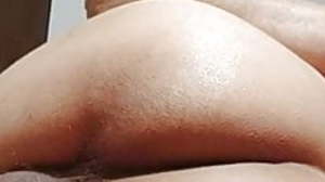 CD sissy toying her hole