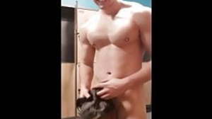 Public Gym locker rooms , feeling that pump
