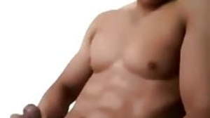 perfect Asian muscle boy