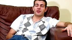 Enticing young Brit Kyle Lucas jerking retire from