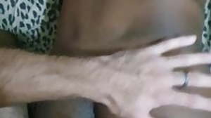Fucking bareback a skinny black boy with tight ass