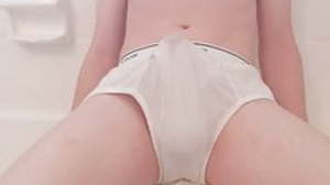 young stiffy wets briefs PT 1!!