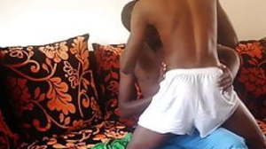 Dicksucking Ebony twink barebacks skinny bf