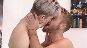 Hunky Gabriel Phoenix anal fucks young twink Dirk