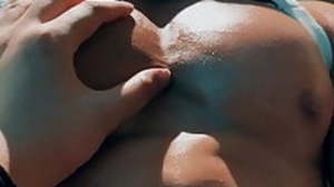 Hot Off colour Asian guy getting woeshipped and