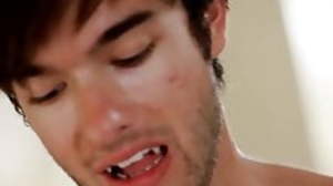 Blonde Evan Lee drilled hardcore after vampire