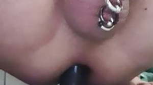 Buttplug 6.5cm in Asshole