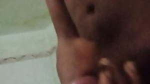 Indian slim boy showing his nude body and