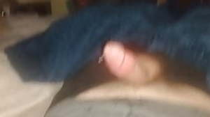 Thick creamy moarning cumshot