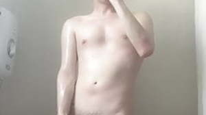 Young inferior Conor Rey uses big dildo dimension
