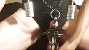 Extreme kinky masoslut remote estim CBT.