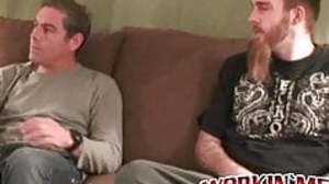 Weirdo matured senior swallows rock permanent cock