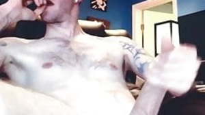 Red head hot physicality guy take sick his huge