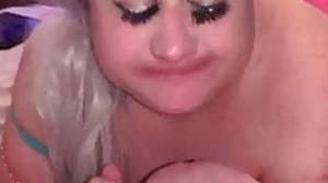 Houstonsissyslut plays with daddys cum