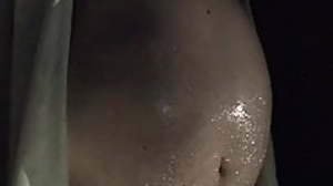 DILF Likes Rubbing Payola on his chunky ball belly