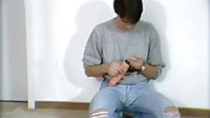 Young Jeans Guy gets Dildo unconnected with Mail