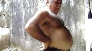 hairy grandpa bear