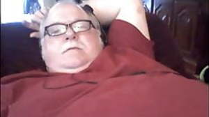 Daddy cums on cam