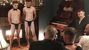 Smooth twinks pain in the neck drilled by suited