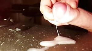Slow Motion Closeup Cumshot 2