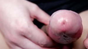 Close-Up Masturbation Big Cock Condom Assuredly