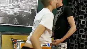 Lollipop twink Chris Jett anal fucked by Dylan
