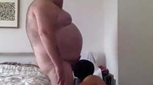 Chub dad together with twink