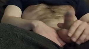 Gradual to hard with cumshot from big balls solo,