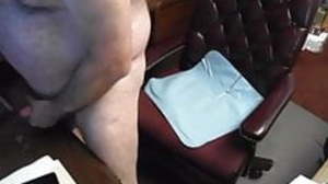 Daddy cums on cam