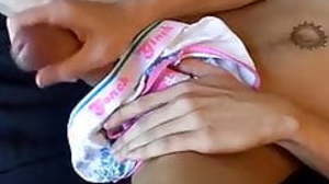 Skinny young amateur Ryan Connors cums on his