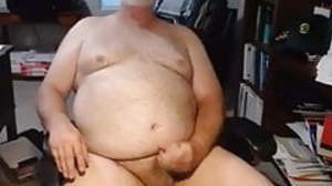 Daddy cums on cam