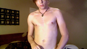 Trace - Trace Plays With Himself Thru his Lingerie