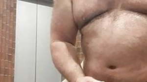 Daddyfuckpig Drew Crane lobby cumshot