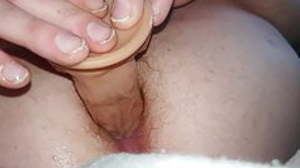 Starting dildo session