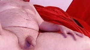 Daddy cums on cam